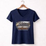 Dirt Bike Racing Team 2 Womens V Neck.jpg