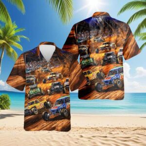 Dirt Track Motorsports Off Road Racing Hawaiian Shirt 1.jpg