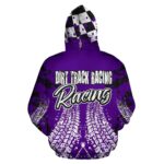 Dirt Track Racing Checkered Flag All Over Print Hoodie 3 1.jpg