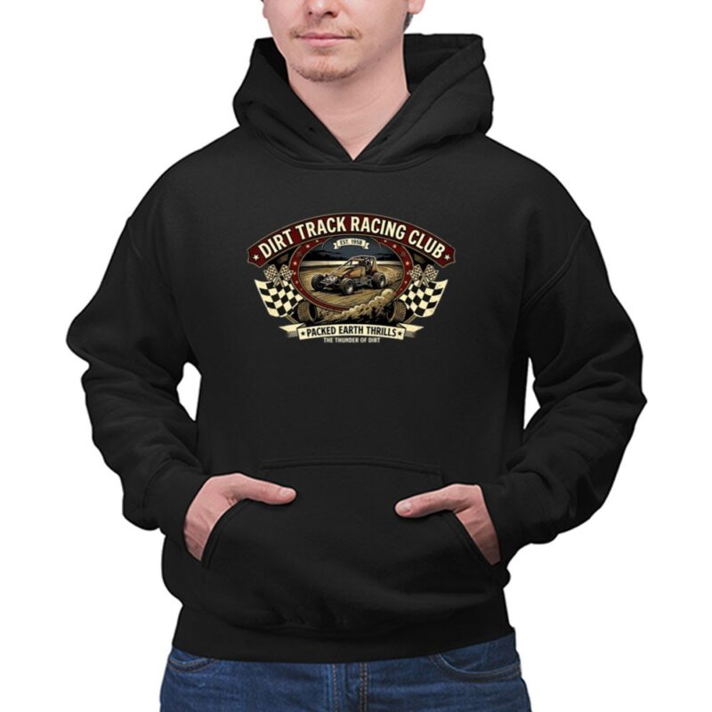 Dirt Track Racing Club Est 1958 Vintage Racing 1 Hoodie.jpg