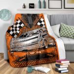 Dirt Track Racing Distressed Blanket 3.jpg