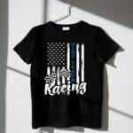 Dirt Track Racing Flag American 3 T Shirt.jpg