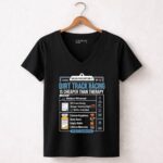Dirt Track Racing Is Cheaper Than Therapy 4 Womens V Neck.jpg