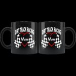 Dirt Track Racing Mom Checkered Flag Ceramic Mug 1.jpg