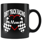 Dirt Track Racing Mom Checkered Flag Ceramic Mug 2.png
