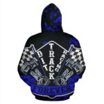 Dirt Track racing Hoodie Blue 3.jpg