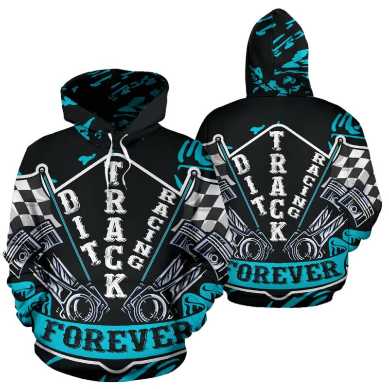 Dirt Track racing Hoodie Carolina Blue 1.jpg