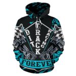 Dirt Track racing Hoodie Carolina Blue 2.jpg