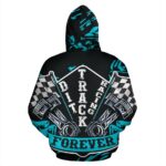 Dirt Track racing Hoodie Carolina Blue 3.jpg
