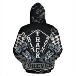 Dirt Track racing Hoodie Grey 3.jpg