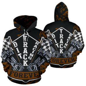 Dirt Track racing Hoodie Muddy 1.jpg