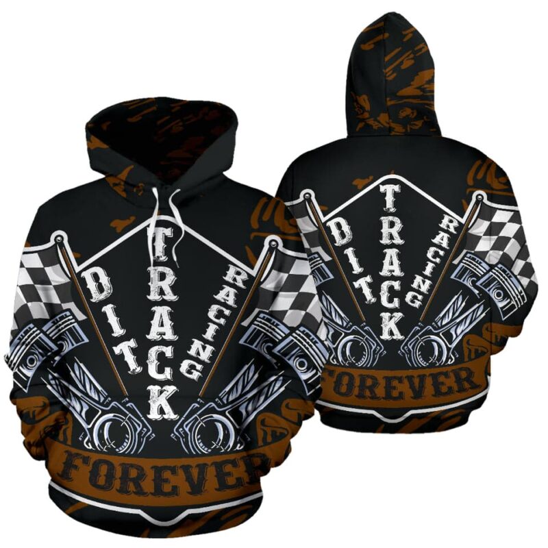 Dirt Track racing Hoodie Muddy 1.jpg