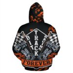 Dirt Track racing Hoodie Orange 3.jpg