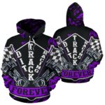 Dirt Track racing Hoodie Purple 1.jpg