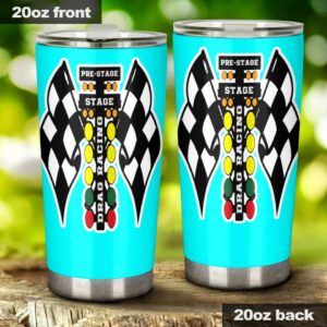 Drag Racing 20Oz Tumbler Carolina Blue 1.jpg