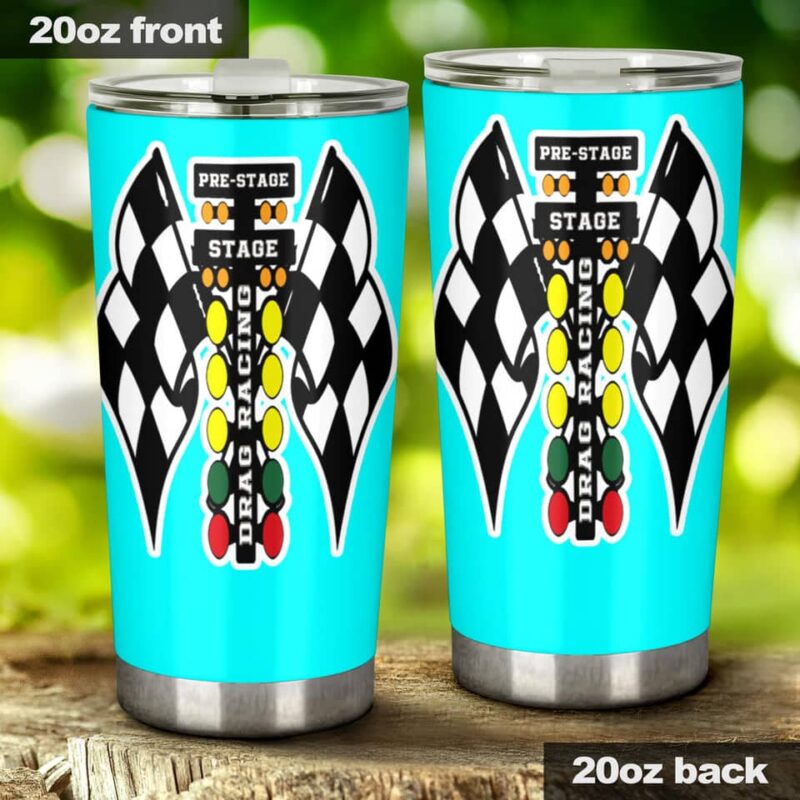 Drag Racing 20Oz Tumbler Carolina Blue 1.jpg