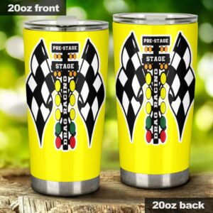 Drag Racing 20Oz Tumbler Yellow 1.jpg