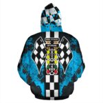 Drag Racing All Over Print Hoodie Carolina Blue 1.jpg