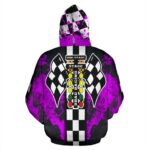 Drag Racing All Over Print Hoodie Pink 3.jpg