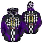 Drag Racing All Over Print Hoodie Purple 1.jpg