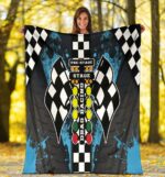 Drag Racing Blanket Carolina Blue 2.jpg