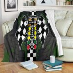 Drag Racing Blanket Green 2.jpg
