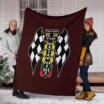 Drag Racing Blanket Maroon 1.jpg