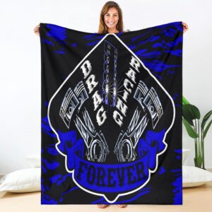 Drag Racing Blanket NEW Blue 1.jpg