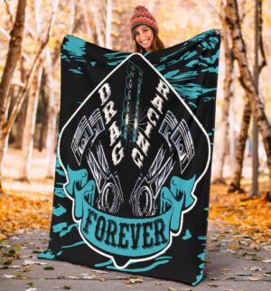 Drag Racing Blanket NEW Carolina Blue 1.jpg