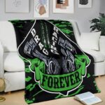 Drag Racing Blanket NEW Green 2.jpg