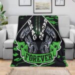 Drag Racing Blanket NEW Green 3.jpg