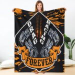 Drag Racing Blanket NEW Orange 1.jpg