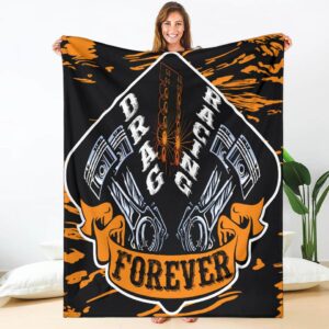 Drag Racing Blanket NEW Orange 1.jpg