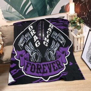 Drag Racing Blanket NEW Purple 1.jpg