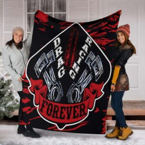 Drag Racing Blanket NEW Red 1.jpg