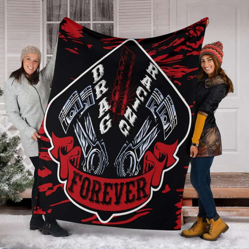 Drag Racing Blanket NEW Red 1.jpg