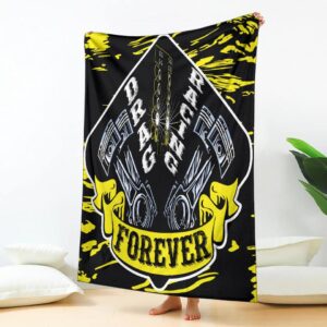 Drag Racing Blanket NEW Yellow 1.jpg
