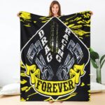 Drag Racing Blanket NEW Yellow 3.jpg