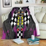 Drag Racing Blanket Pink 1.jpg