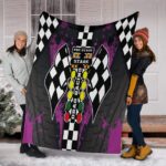 Drag Racing Blanket Pink 2.jpg