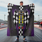 Drag Racing Blanket Purple Premium Drag Racing Fan Gift 1.png