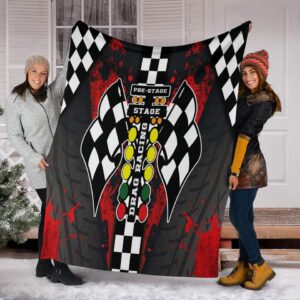 Drag Racing Blanket Red 1.jpg