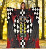 Drag Racing Blanket Red 2.jpg