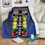 Drag Racing Blanket Suede Fleece Motorsports Throw 1.jpg