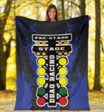 Drag Racing Blanket Suede Fleece Motorsports Throw 3.jpg