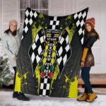 Drag Racing Blanket Yellow 1.jpg