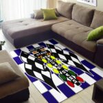 Drag Racing Blue Flag Rectangle Rug 2.jpg