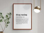 Drag Racing Definition Wall Art 2.jpg