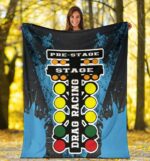 Drag Racing Distressed Blanket 2.jpg