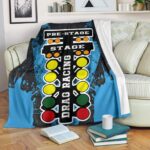 Drag Racing Distressed Blanket 3.jpg